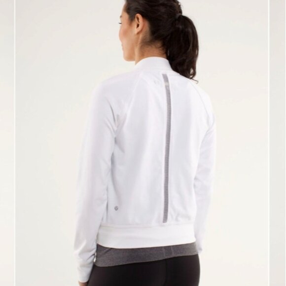 Lululemon Om Me Home Jacket White - Picture 2 of 13